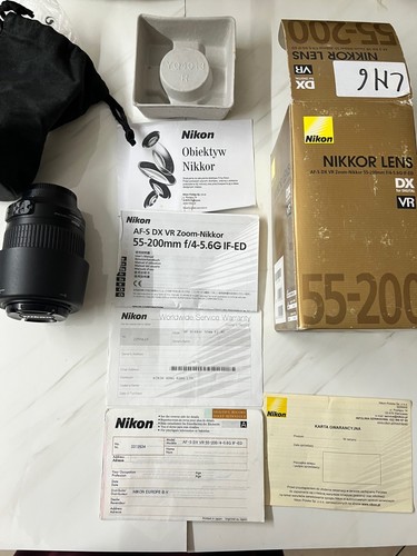 Nikon nikkor 55 200mm - nikon,