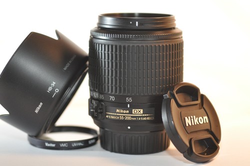 Nikon nikkor 55 200 - af-s, mm