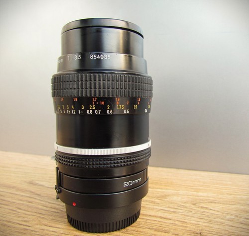 Micro nikkor nikon 55mm 3 - 55mm, /