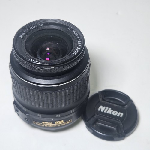 Nikon nikkor 55mm - 18-55mm, obiettivo