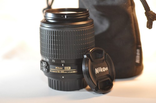 Nikon nikkor 55 200 mm - nikon,